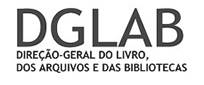 Logo da Direção Geral do Livro, dos Arquivos e das Bibliotecas